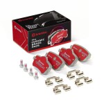 BREMBO Piduriklotsi komplekt,  ketaspidur XTRA LINE - Ceramic P50100NX
