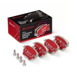BREMBO Piduriklotsi komplekt,  ketaspidur XTRA LINE - Ceramic P50136NX