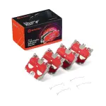 BREMBO Piduriklotsi komplekt, ketaspidur XTRA LINE - Ceramic P50139NX