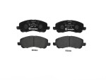BREMBO Piduriklotsi komplekt,  ketaspidur PRIME LINE P 54 030