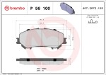BREMBO  Piduriklotsi komplekt,ketaspidur P 56 100