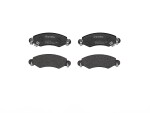 BREMBO Piduriklotsi komplekt,  ketaspidur PRIME LINE P 59 035