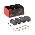 BREMBO Piduriklotsi komplekt,  ketaspidur PRIME LINE P 59 036