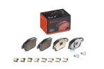 BREMBO Piduriklotsi komplekt,  ketaspidur XTRA LINE P 59 051X