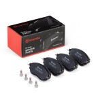 BREMBO  Piduriklotsi komplekt,ketaspidur P 59 082