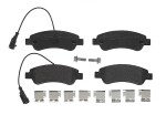 BREMBO Piduriklotsi komplekt,  ketaspidur PRIME LINE P 61 125