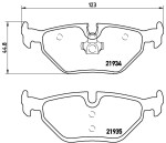 BREMBO  Piduriklotsi komplekt,ketaspidur PRIME LINE P 71 006