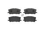 BREMBO Piduriklotsi komplekt,  ketaspidur PRIME LINE P 83 067