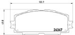 BREMBO Piduriklotsi komplekt,  ketaspidur PRIME LINE P 83 086