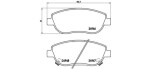 BREMBO  Piduriklotsi komplekt,ketaspidur PRIME LINE P 83 115