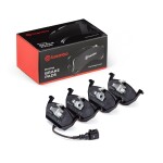BREMBO  Piduriklotsi komplekt,ketaspidur P 85 072