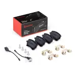 BREMBO  Piduriklotsi komplekt,ketaspidur P 85 083