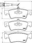 BREMBO Piduriklotsi komplekt,  ketaspidur PRIME LINE P 85 091