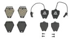 BREMBO Piduriklotsi komplekt,  ketaspidur PRIME LINE P 85 096