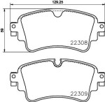 BREMBO Piduriklotsi komplekt,  ketaspidur XTRA LINE - Ceramic P85154NX