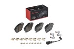 BREMBO Piduriklotsi komplekt,  ketaspidur PRIME LINE P 85 187