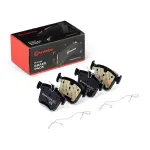 BREMBO Piduriklotsi komplekt,  ketaspidur PRIME LINE P 86 029