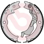 BREMBO Käsipiduri klotsid (seisupidur) ESSENTIAL LINE S 10 520