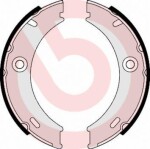 BREMBO Комплект барабанных колодок,  стояночная тормозная система ESSENTIAL LINE S 50 513