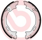 BREMBO Käsipiduri klotsid (seisupidur) ESSENTIAL LINE S 50 516