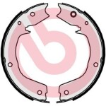 BREMBO Käsipiduri klotsid (seisupidur) ESSENTIAL LINE S 54 524