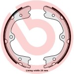 BREMBO Käsipiduri klotsid (seisupidur) ESSENTIAL LINE S 56 546