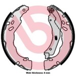 BREMBO Piduriklotside komplekt ESSENTIAL LINE S 61 544