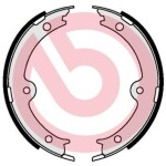 BREMBO  Piduriklotside komplekt,seisupidur ESSENTIAL LINE S 83 564