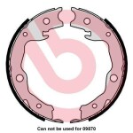BREMBO Käsipiduri klotsid (seisupidur) ESSENTIAL LINE S 83 568