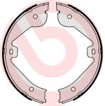 BREMBO Käsipiduri klotsid (seisupidur) ESSENTIAL LINE S 85 536