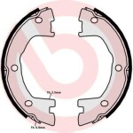 BREMBO Käsipiduri klotsid (seisupidur) ESSENTIAL LINE S A6 508