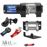 atv ja quad winches 12v 1,2hp towed weight 1588kg/3500lb bst3500lbs