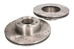 ketas (2 tk) pidurite suure efektiivsusega, SPEEDMAX, ventileeritud, sälk / puuritud, esi ; vasak / parem, diameeter välimine. 312 mm, gr. 24 mm,, 2tk. sobib: BMW 1 (F20) 1.6-3.0D 12.04-