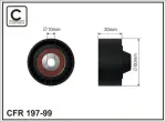 CAFFARO Seade-/juhtrull,  soonrihm 197-99