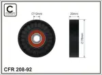 CAFFARO Seade-/juhtrull,  soonrihm 208-92