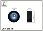 CAFFARO Seade-/juhtrull,  soonrihm 215-70