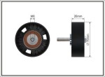 CAFFARO Seade-/juhtrull,  soonrihm 285-01 SC