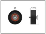 CAFFARO Seade-/juhtrull,  soonrihm 348-00