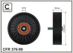 CAFFARO Seade-/juhtrull,  soonrihm 376-99