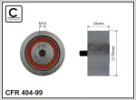 CAFFARO Seade-/juhtrull,  hammasrihm 404-99