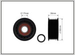 CAFFARO  Seade-/juhtrull,soonrihm 495-40