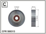 CAFFARO Seade-/juhtrull,  soonrihm 500313