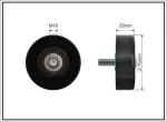 CAFFARO Seade-/juhtrull,  soonrihm 500451