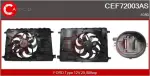 CASCO Elektrimootor,  radiaatoriventilaator Brand New HQ 12V CEF72003AS