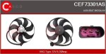 CASCO Ventilaator,  mootorijahutus Brand New HQ 12V CEF73301AS