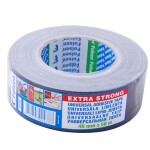 kleeplint 48mm x50m 207 folsen tekstiilmust veekindel