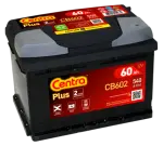 aku 60AH/540A PLUS -+