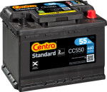 aku 55AH/460A STANDARD -+