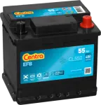 aku 55AH/480A 12V -+ START-STOP EFB