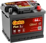 CENTRA  Стартерная аккумуляторная батарея PLUS ** 12V 44Ач 420A CB442